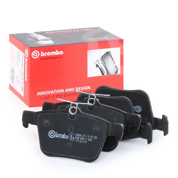 P85125 Disc brake pads PRIME LINE BREMBO 25010 review and test