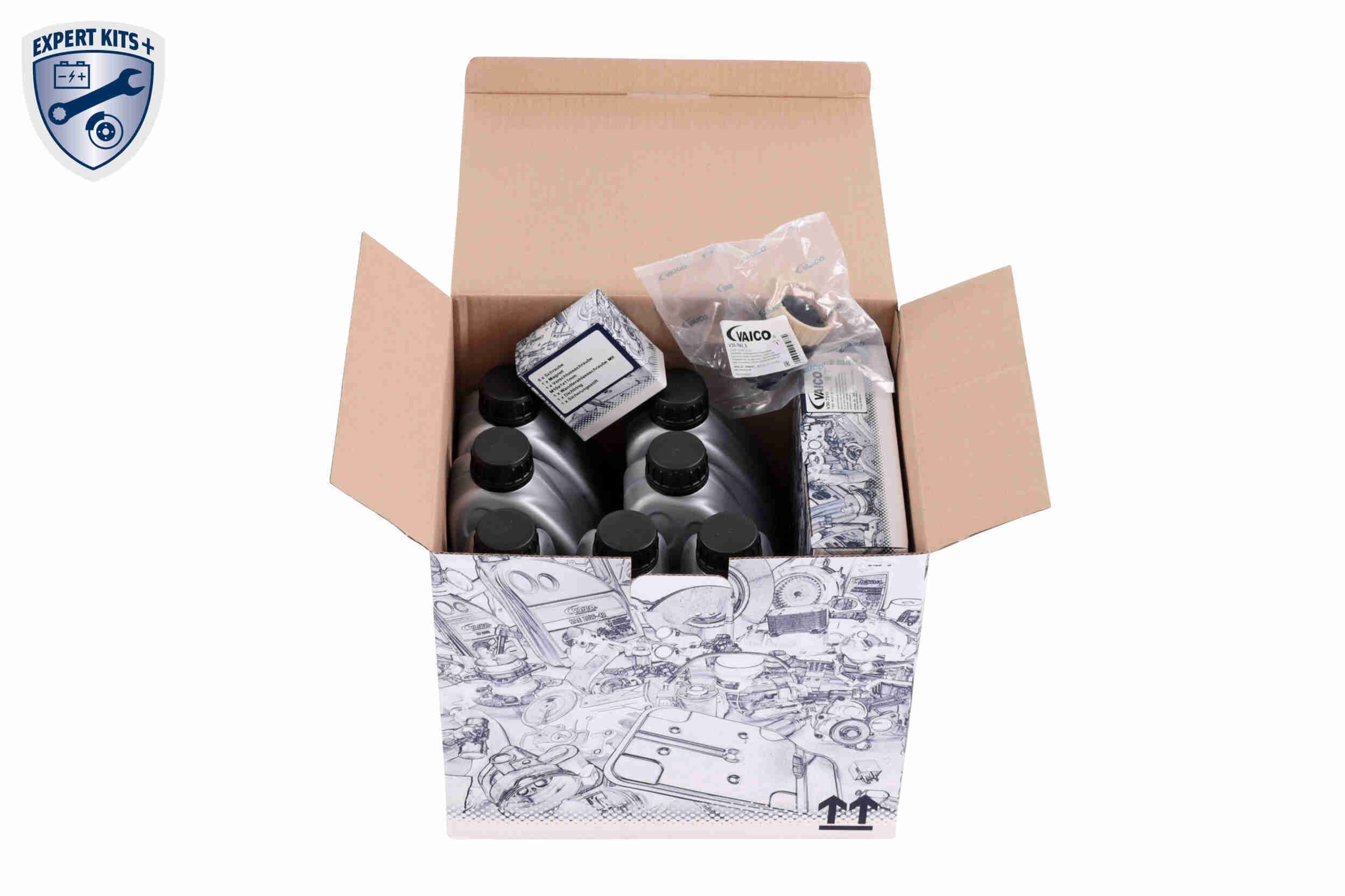 V30-2254 Gearbox service kit V30-2254 VAICO with seal, with seal ring, with oil quantity for standard oil change