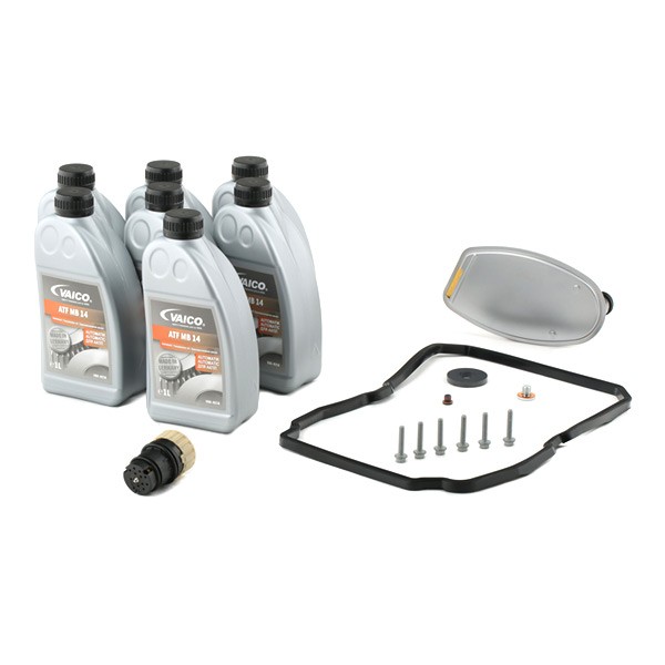 VAICO 203 540 02 53 Parts Kit, automatic transmission oil change with seal, with seal ring, with oil quantity for standard oil change