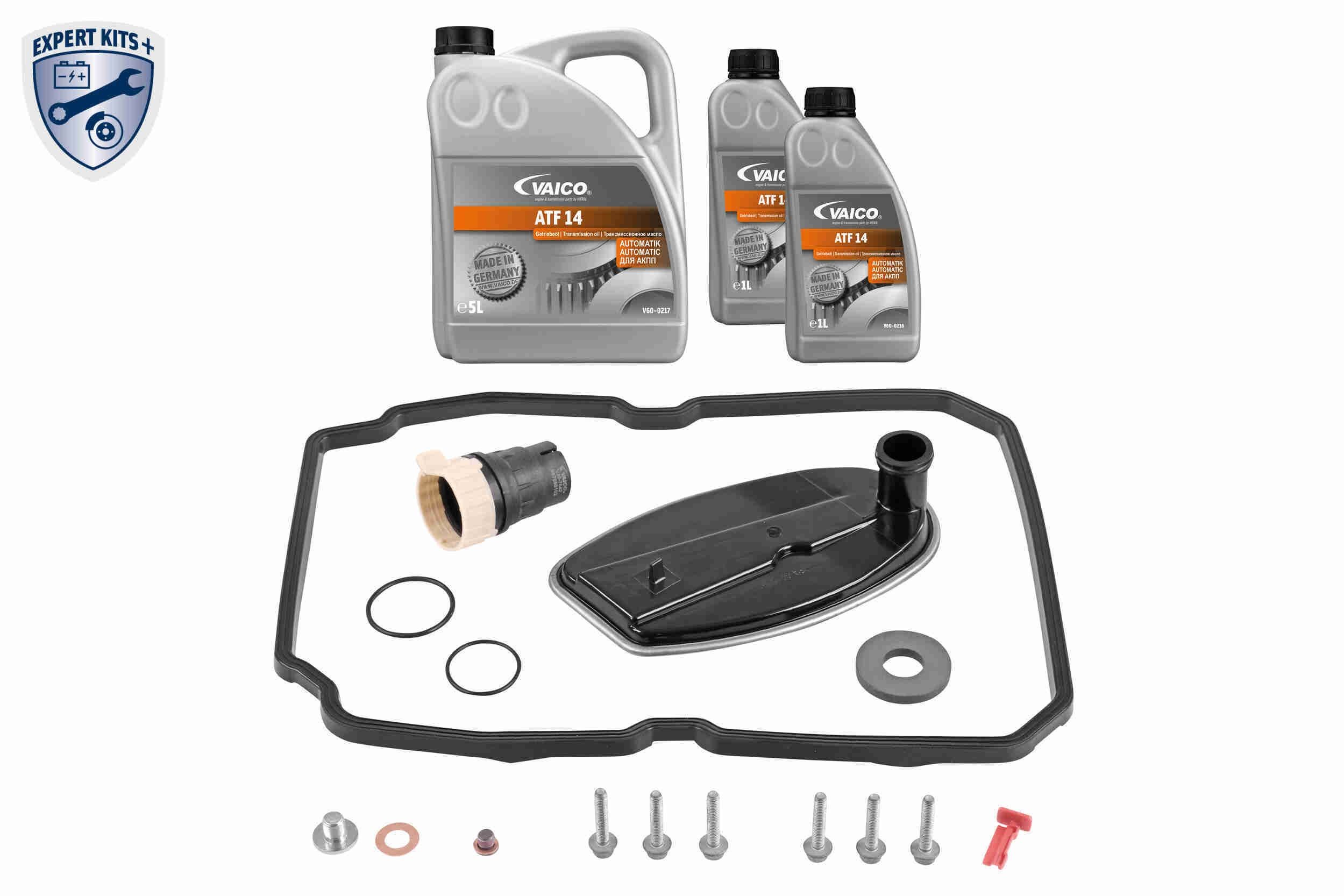 VAICO 203 540 02 53 Parts Kit, automatic transmission oil change with seal, with seal ring, with oil quantity for standard oil change