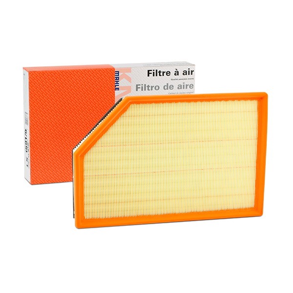 MAHLE ORIGINAL LX 1591/9 Air filter 52,3mm, 226mm, 346,5mm, Filter Insert