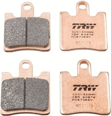 TRW Brake pad kit MCB706SV