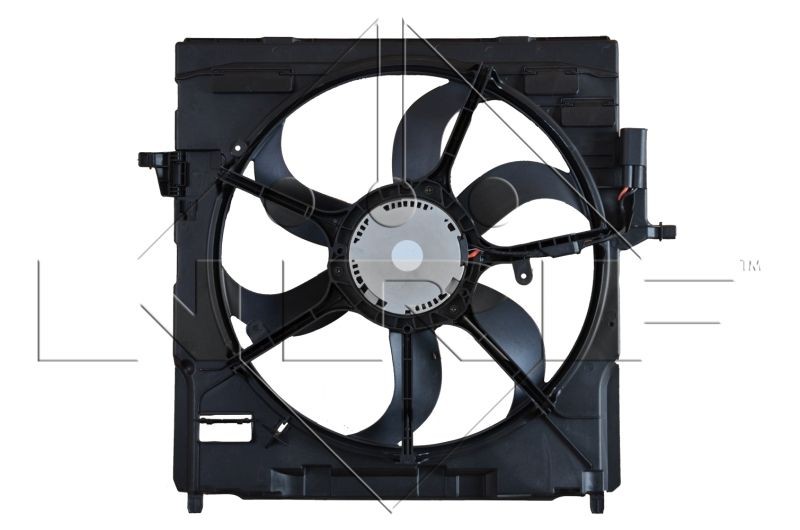 NRF D1: 510 mm, 12V, 400W, with radiator fan shroud, Brushless Motor, with control unit Cooling Fan 47587 buy
