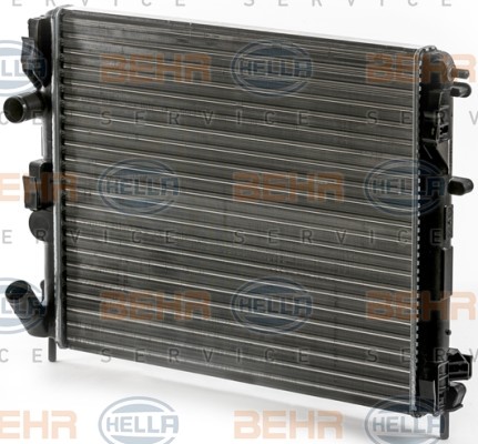 Renault CLIO Engine radiator 7625464 HELLA 8MK 376 700-584 online buy