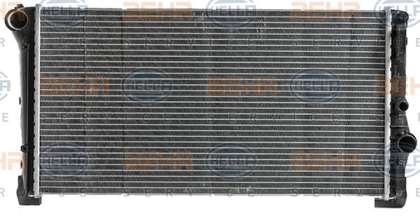 Great value for money - HELLA Engine radiator 8MK 376 900-264