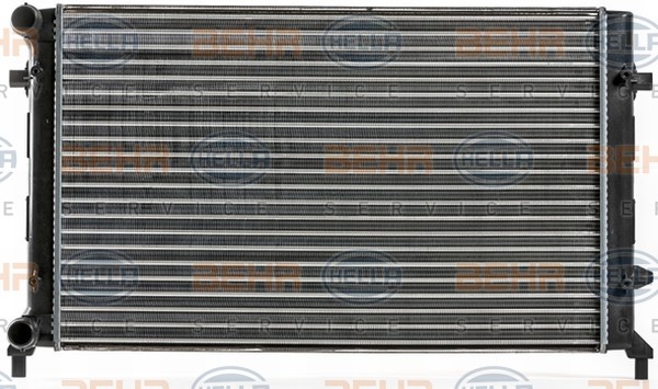 Great value for money - HELLA Engine radiator 8MK 376 700-494