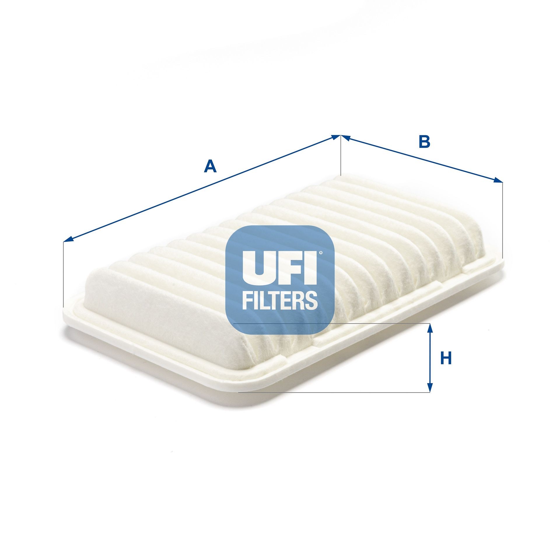 Original UFI Air filters 30.553.00 for SUZUKI SPLASH