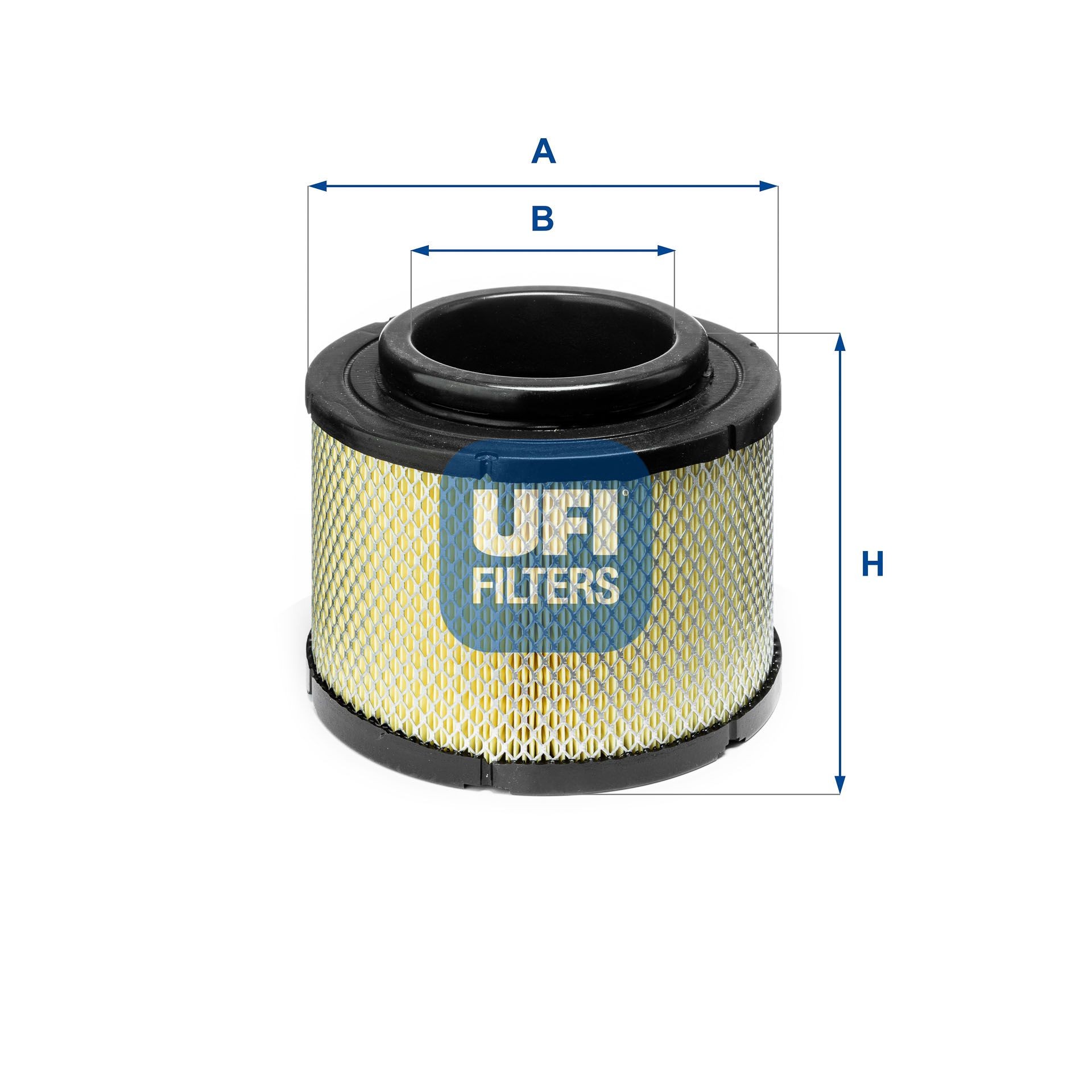 UFI 173mm, 222mm, Filter Insert Height: 173mm Engine air filter 27.691.00 buy