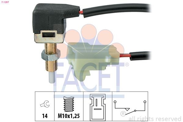 7.1207 Facet Brake/Clutch Pedal Switches 