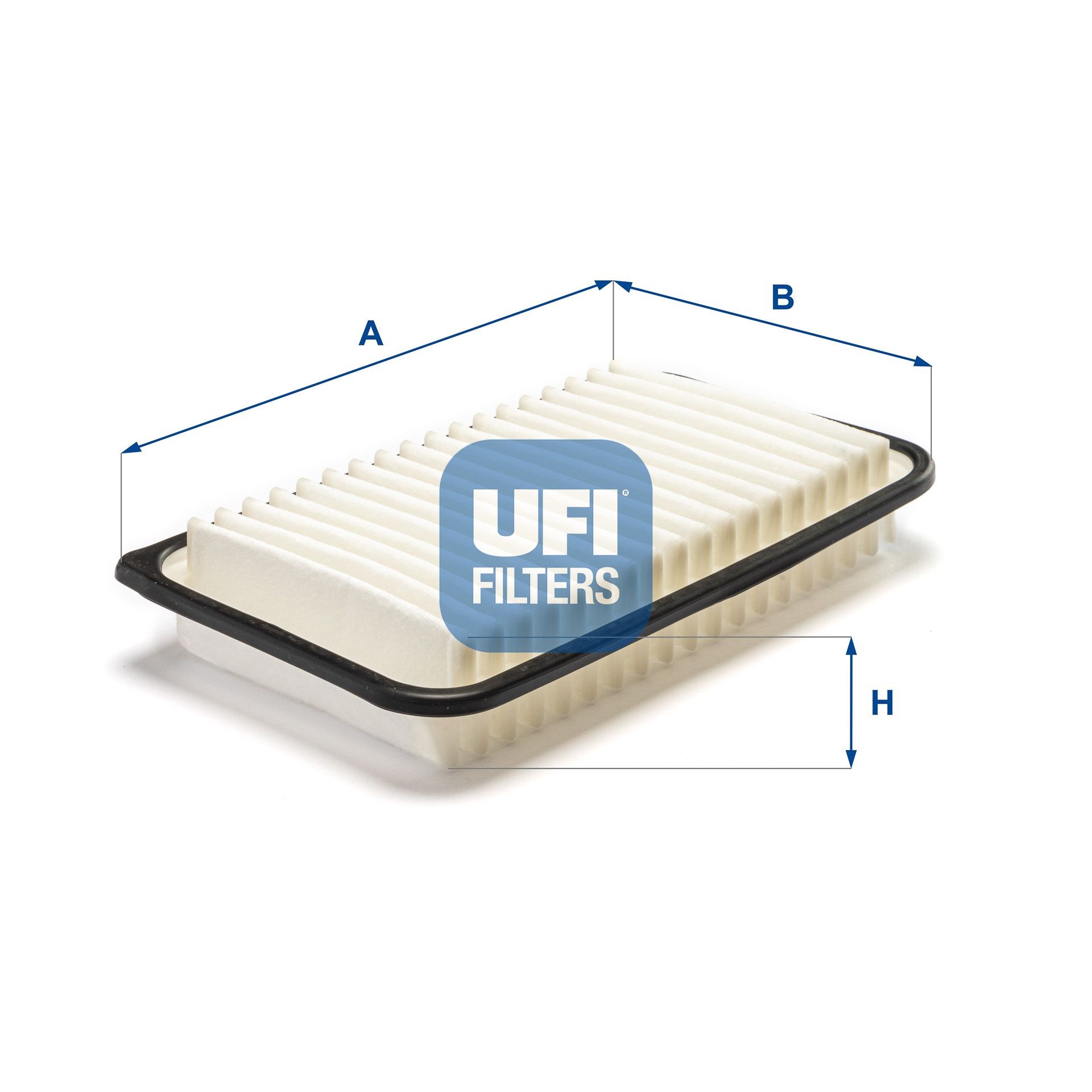 UFI 44mm, 147,5mm, 247,5mm, Filter Insert Length: 247,5mm, Width: 147,5mm, Height: 44mm Engine air filter 30.550.00 buy