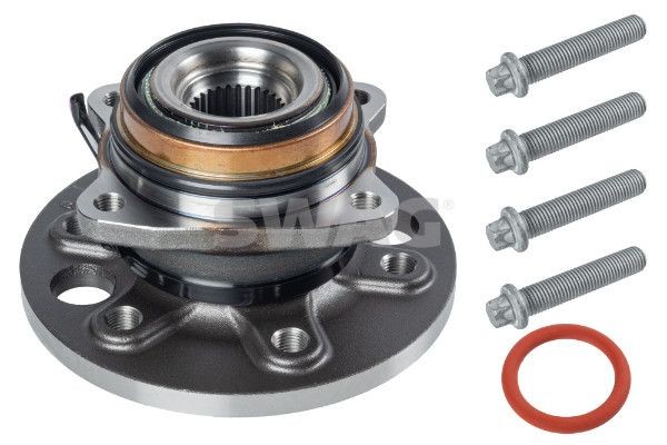 SWAG Rear Axle Left, Rear Axle Right, Wheel Bearing integrated into wheel hub, with wheel hub, with seal ring, with bolts/screws, 175 mm, Tapered Roller Bearing Inner Diameter: 41mm Wheel hub bearing 10 94 4689 buy