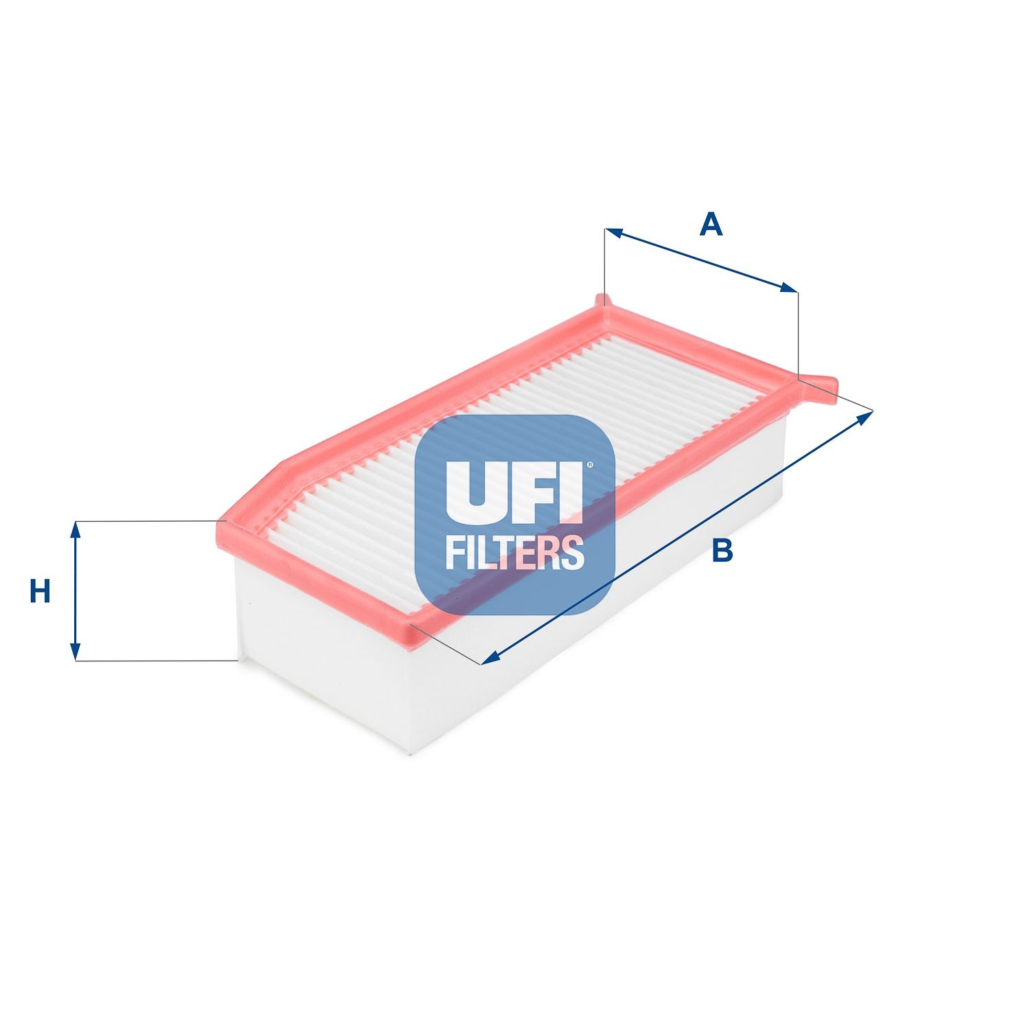 UFI 62,5mm, 123,5mm, 271,5mm, Filter Insert Length: 271,5mm, Width: 123,5mm, Height: 62,5mm Engine air filter 30.547.00 buy