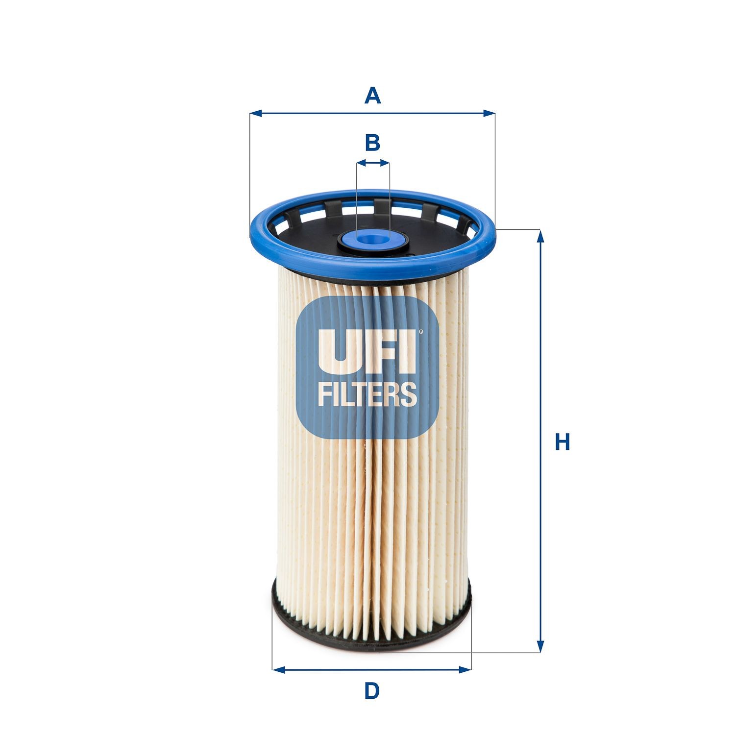 UFI 26.038.00 Fuel filter 5Q0 127 177D