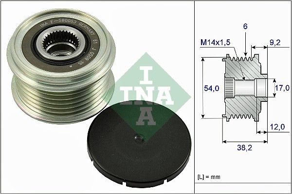 INA 535026310 Alternator BJ32-10300-AC