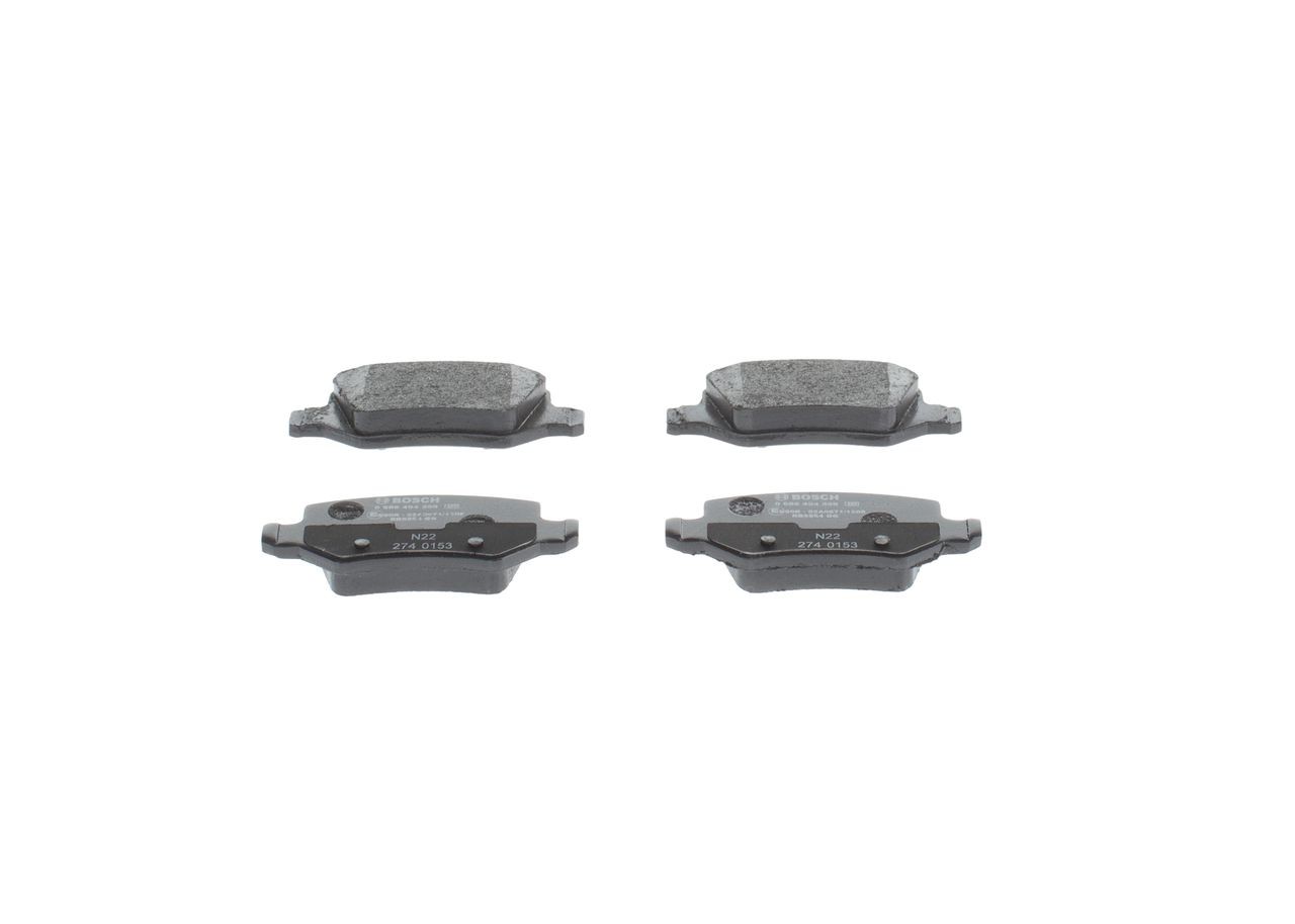 BOSCH Brake pad kit 0 986 494 569 suitable for MERCEDES-BENZ A-Class, VANEO