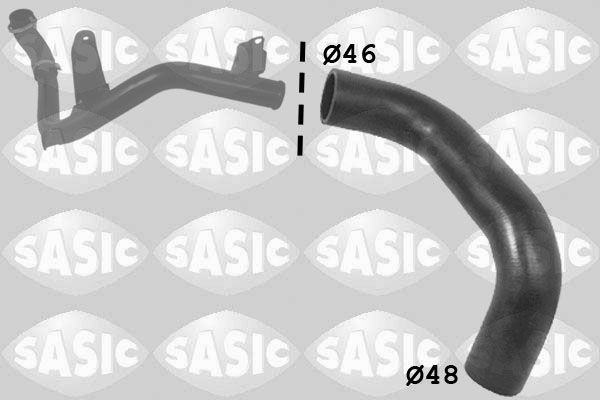 SASIC 3336012 Charger Intake Hose 6M51-6C646-GC