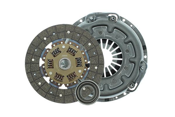 AISIN Clutch Kit (3P) three-piece, with clutch pressure plate, with clutch disc, with clutch release bearing, 250mm Ø: 250mm Clutch replacement kit KN-114A buy