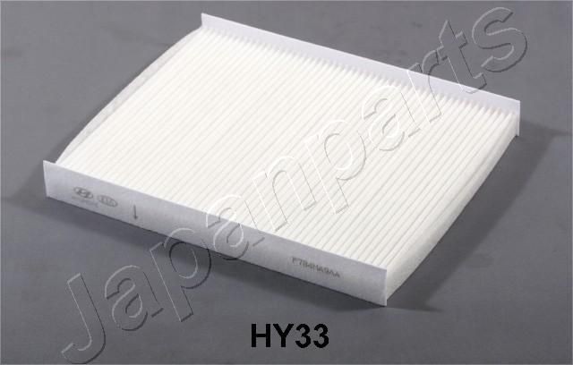 JAPANPARTS Filter Insert, 262 mm x 208 mm x 30 mm Width: 208mm, Height: 30mm, Length: 262mm Cabin filter FAA-HY33 buy