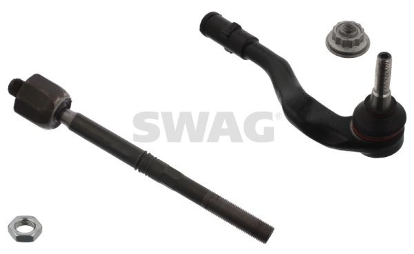 SWAG 30 94 3796 Rod Assembly Front Axle Right, with lock nuts