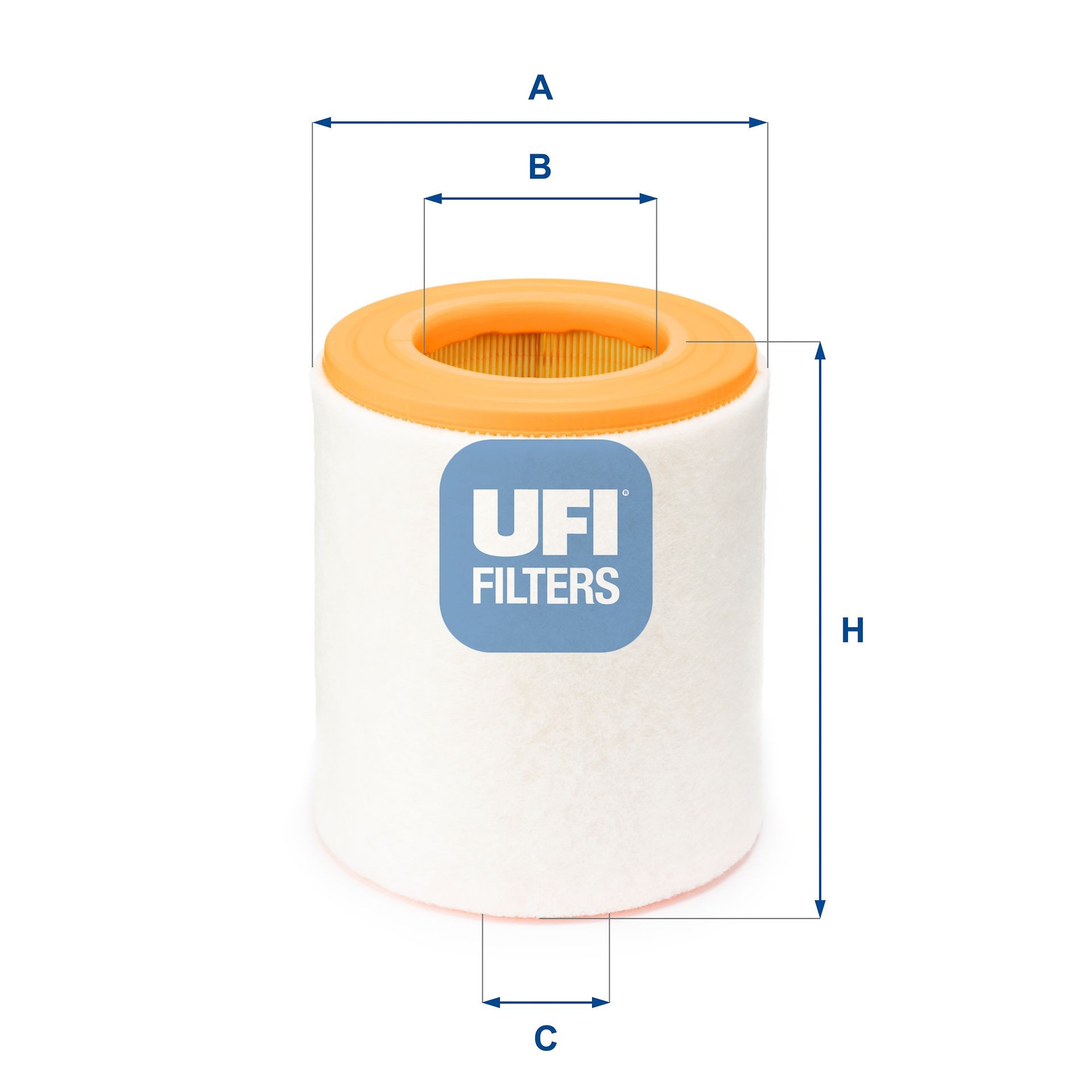 Great value for money - UFI Air filter 27.A48.00