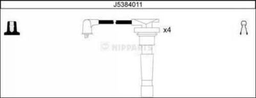 Ignition cable set NIPPARTS - J5384011