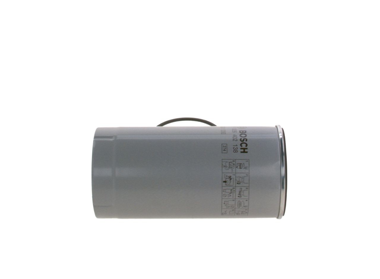 F026402138 Fuel filter N 2138 BOSCH Spin-on Filter
