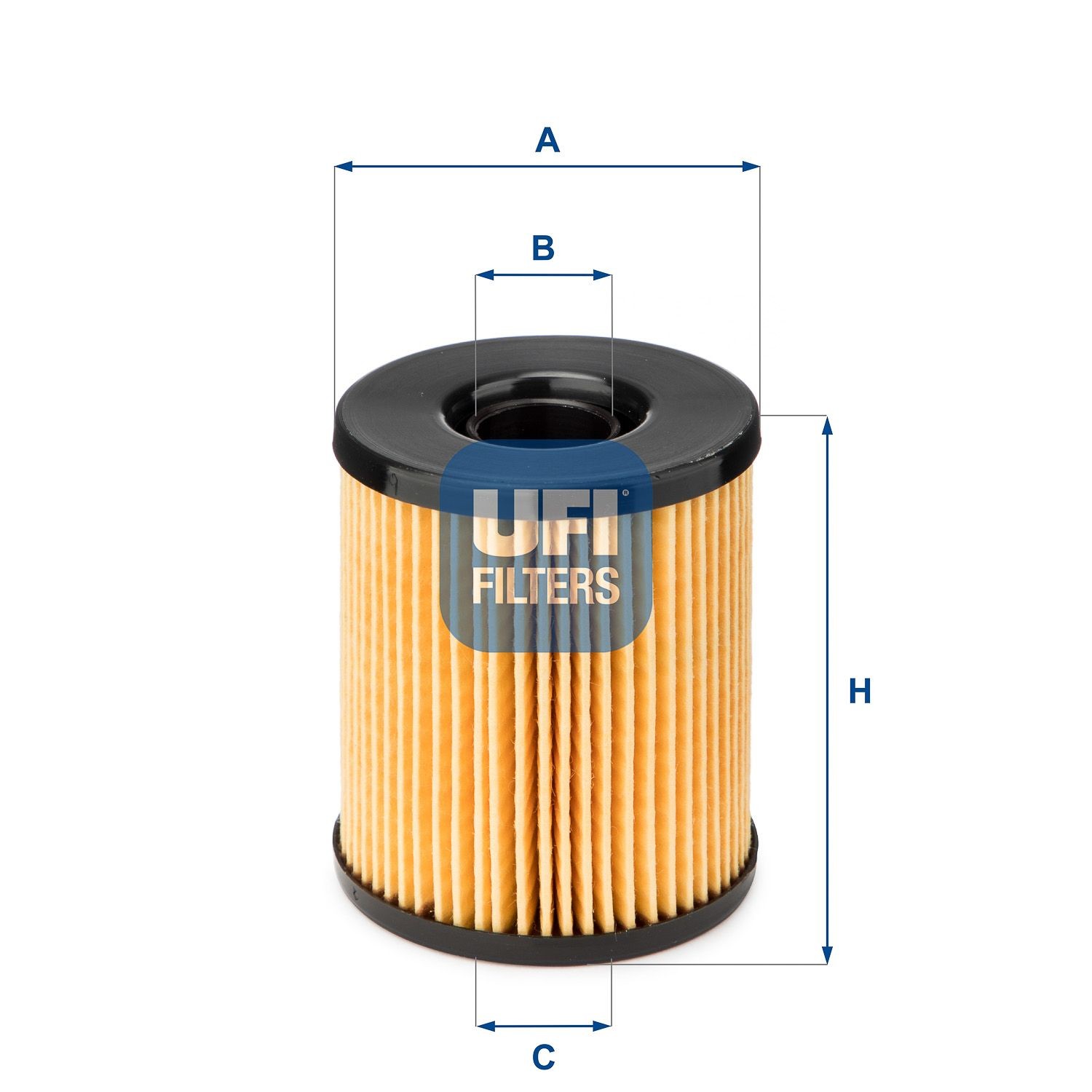UFI 25.115.00 Oil filter 03P115562