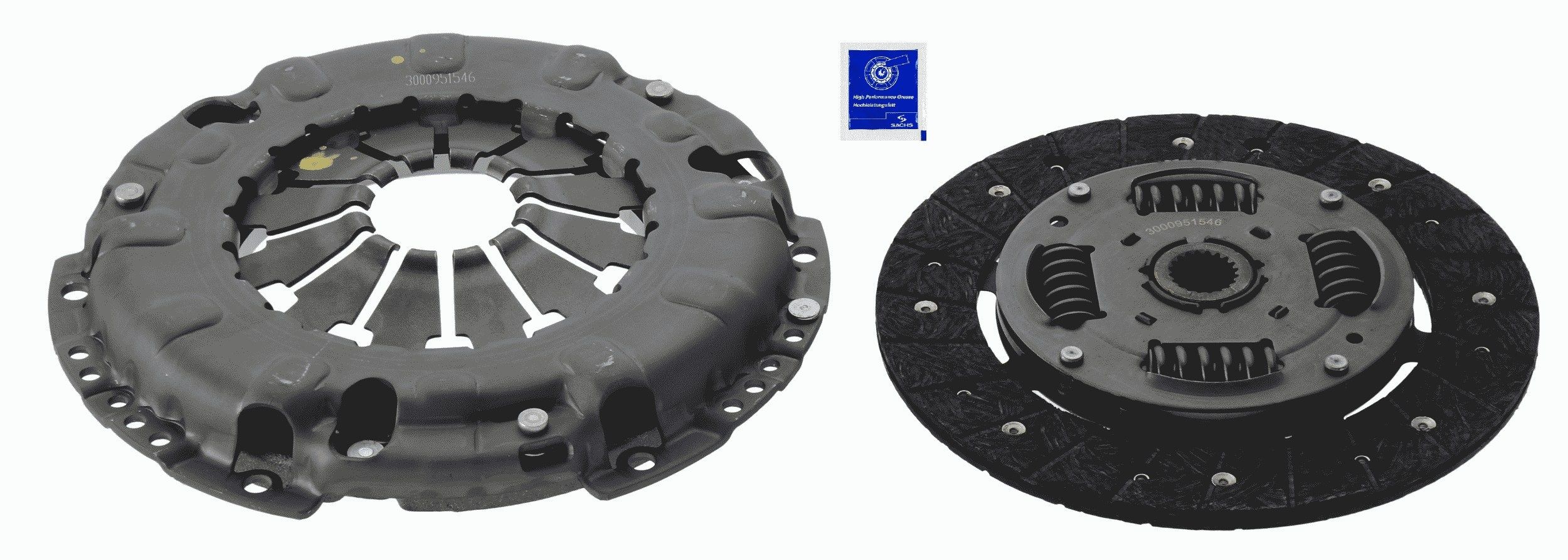 Great value for money - SACHS Clutch kit 3000 951 546