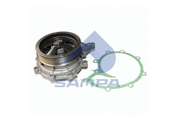 SAMPA 042.384 Wasserpumpe für SCANIA P,G,R,T - series LKW in Original Qualität