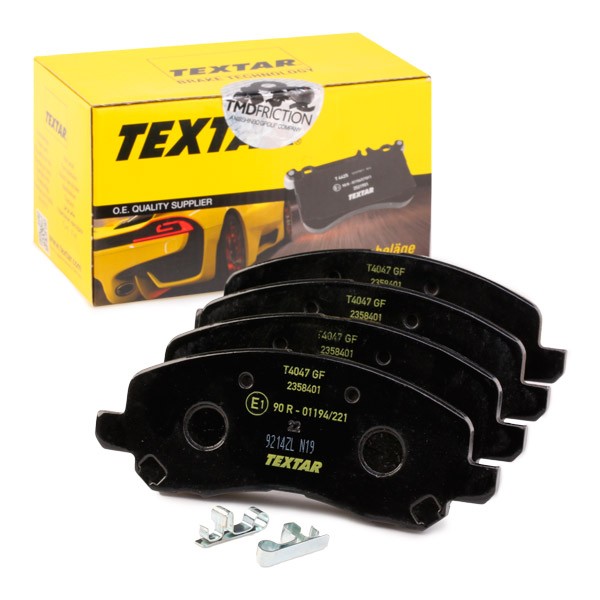 TEXTAR Brake pad kit 2358401