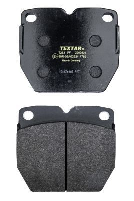 29025 TEXTAR not prepared for wear indicator Height: 151mm, Width: 174,4mm, Thickness: 34mm Brake pads 2902501 buy