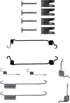 Ford FUSION Accessory kit brake shoes 7639715 TEXTAR 97010200 online buy