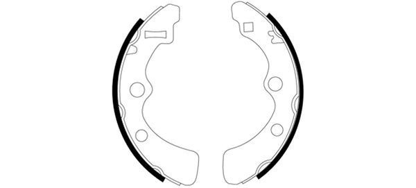 TEXTAR Brake shoe kits rear and front Civic II Hatchback (SS, SL) new 91029800