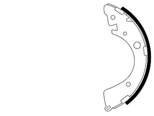98101 0396 0 4 TEXTAR 200 x 36 mm, without handbrake lever Width: 36mm Brake Shoes 91039601 buy