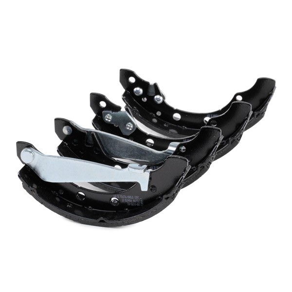 TEXTAR 98101 0447 0 4 Brake Shoe Set 200 x 40 mm, with handbrake lever