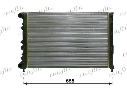 FRIGAIR 0113.3019 Engine radiator Aluminium, Plastic, 580 x 415 x 30 mm