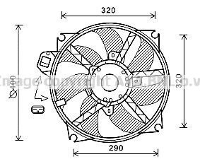 PRASCO RT7563 Fan, radiator RENAULT experience and price