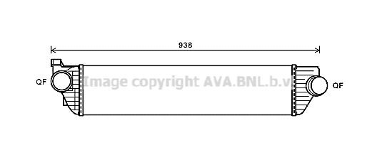 Opel INSIGNIA Intercooler 7643166 PRASCO RTA4498 online buy
