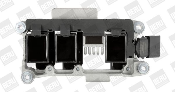 BERU ZSE154 Ignition coil 5-pin connector, 12V, Number of connectors: 6, Connector Type M4