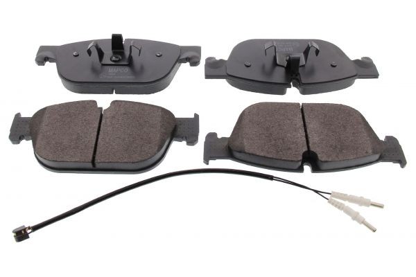MAPCO 6935 Brake pad set Front Axle, with integrated wear warning contact