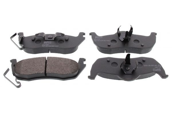 MAPCO 6939 Brake pad set Rear Axle, with acoustic wear warning