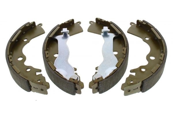 8573 MAPCO Drum brake pads HYUNDAI Rear Axle, 203 x 31,5 mm