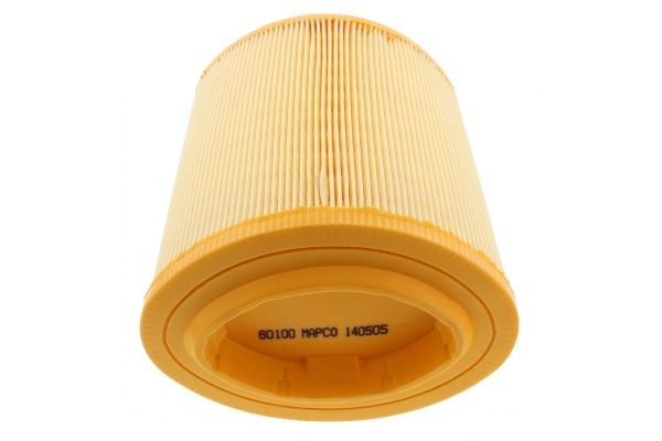 MAPCO 60100 Air filter 246mm, 190mm, round, Filter Insert