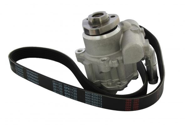 27830/3 MAPCO Steering pump AUDI Hydraulic, with belt