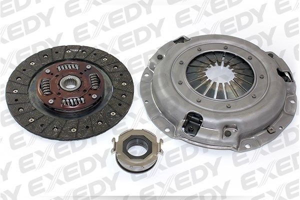 EXEDY three-piece, with bearing(s), 225mm Ø: 225mm Clutch replacement kit FJK2018 buy