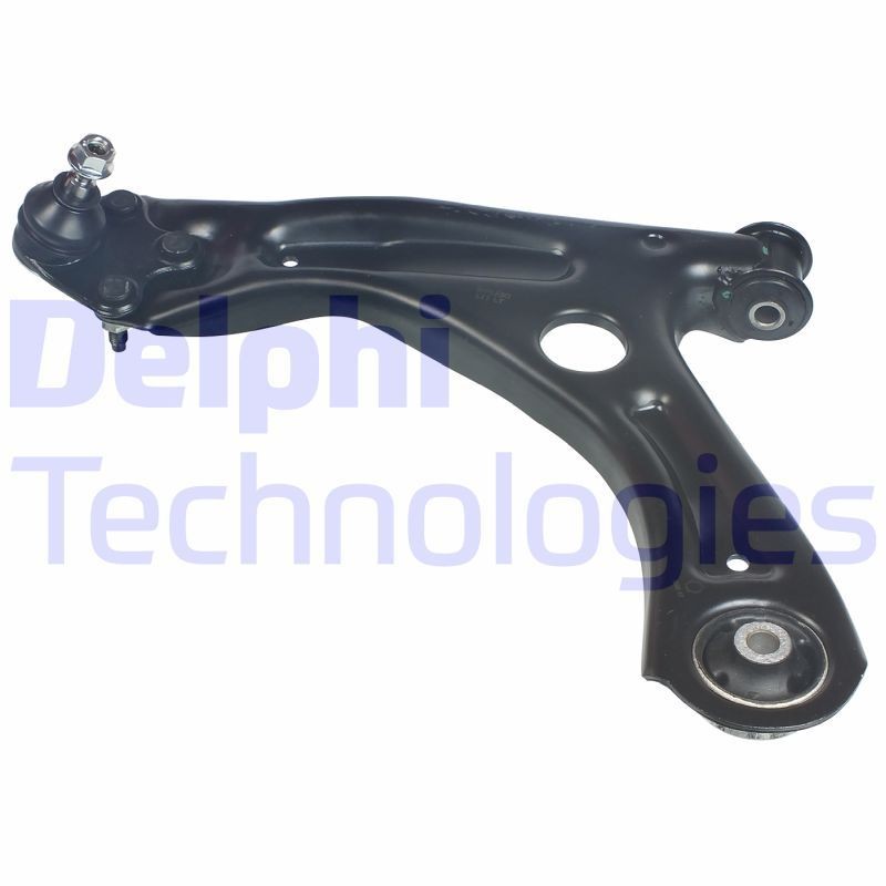 DELPHI TC2728 Suspension arm with ball joint, Left, Lower, Trailing Arm, Sheet Steel