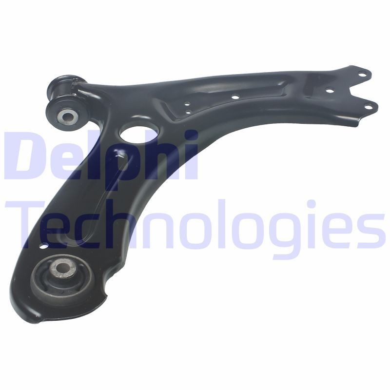 DELPHI TC2733 Suspension arm without ball joint, Right, Lower, Trailing Arm, Sheet Steel