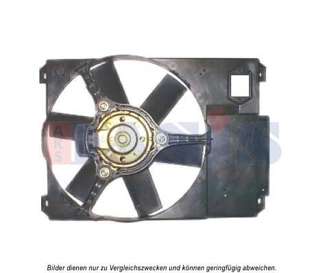 AKS DASIS 068052N Fan, radiator 125339