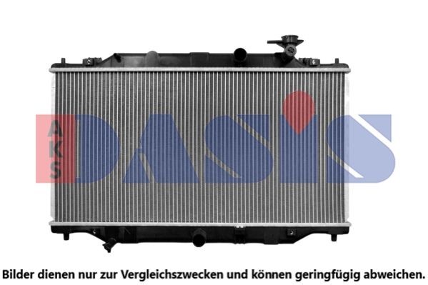 AKS DASIS 110083N Engine radiator SH05-15-200