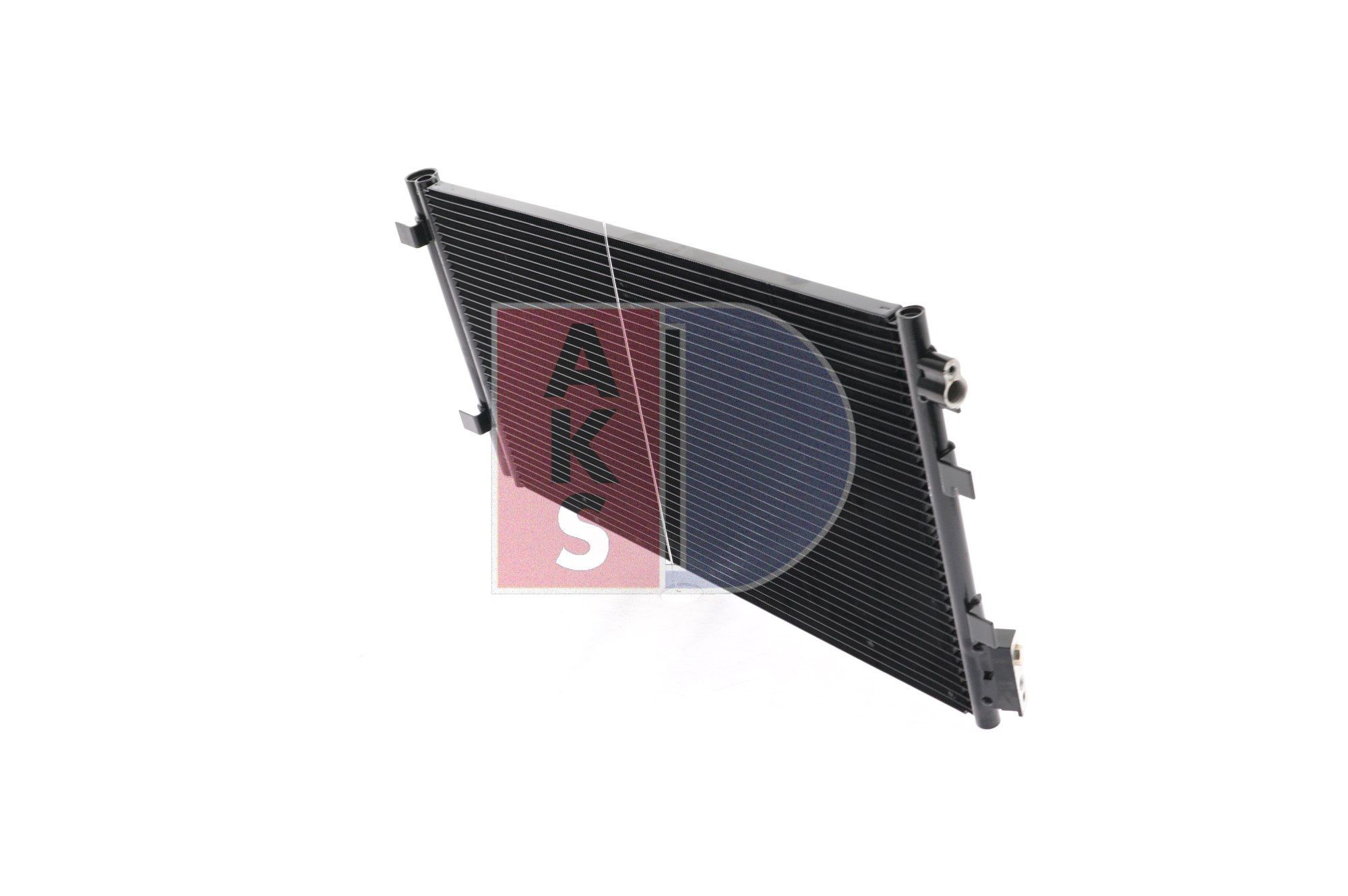 AKS DASIS 182049N Air condenser with dryer, 15,5mm, 10,1mm, 650mm